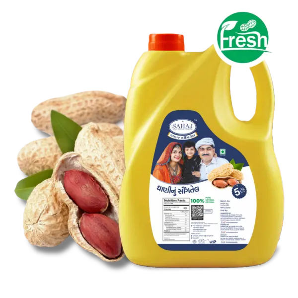 Cold Pressed Groundnut Oil